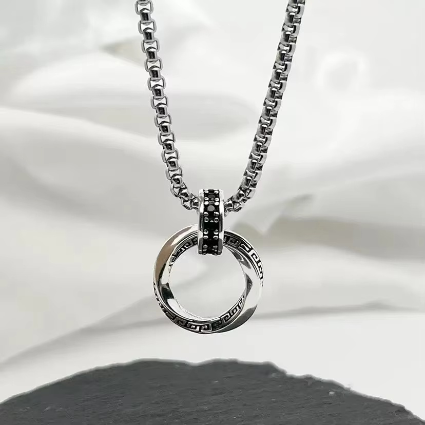 925 Sterling Silver Chain Necklace Men - New 925 Sterling Silver Necklace Vintage