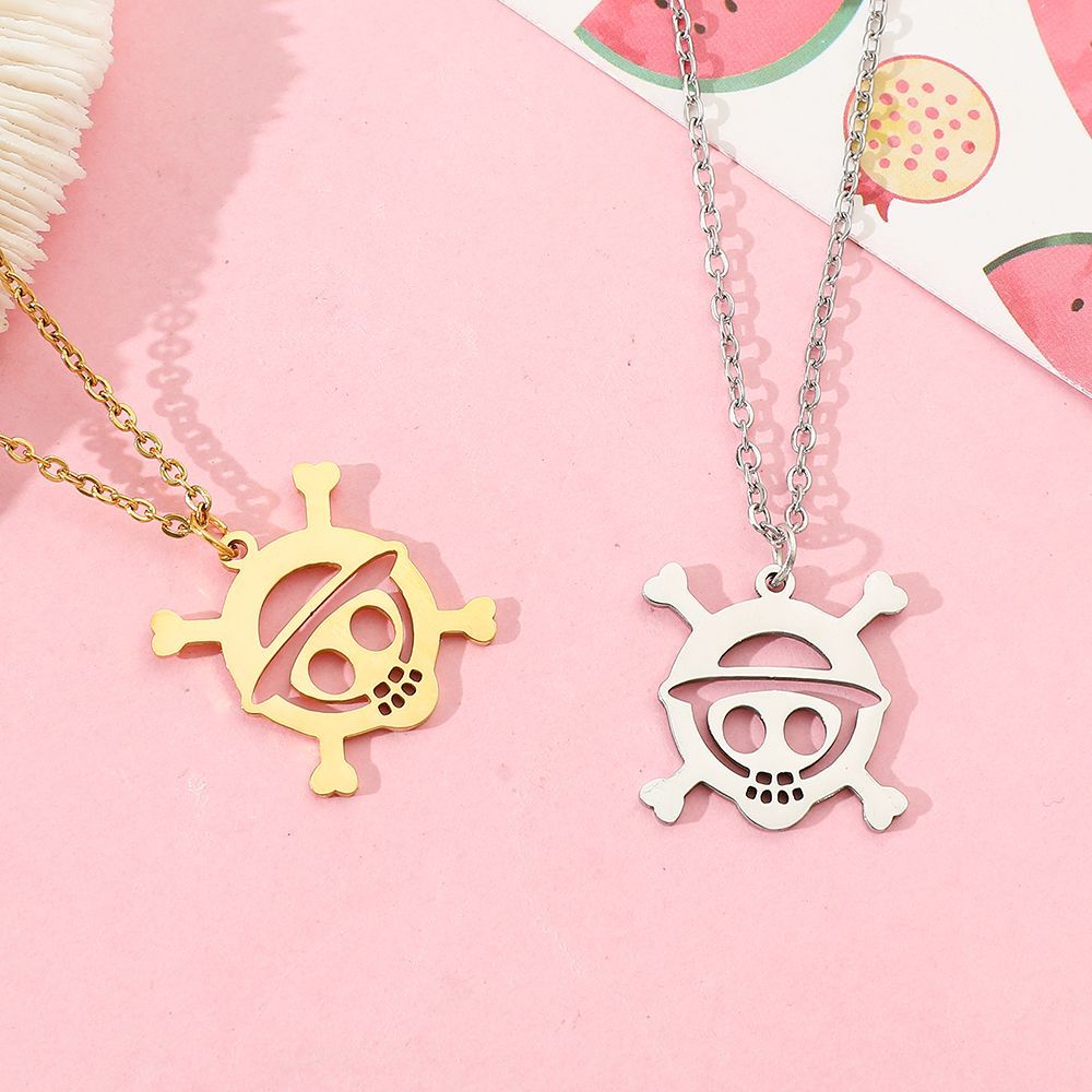 Anime Skull Alloy Hollow Penda - огляд і ціна Anime Pendant Necklace