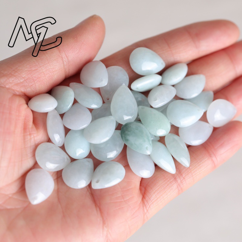 5PC Natural Jade Emerald Water - огляд і ціна Earrings