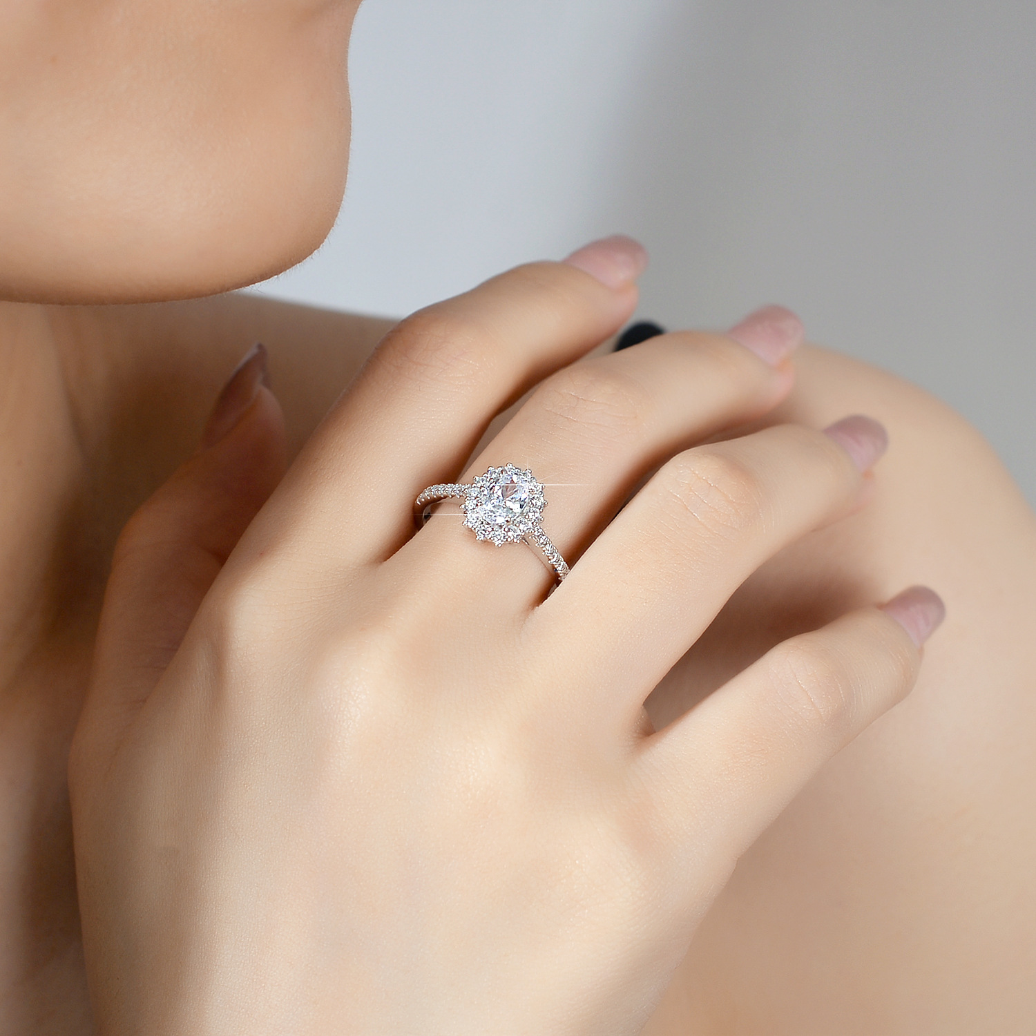 Alien Moissanite Ring for Wome - огляд і ціна Moissanite Engagement Ring 1 Carat