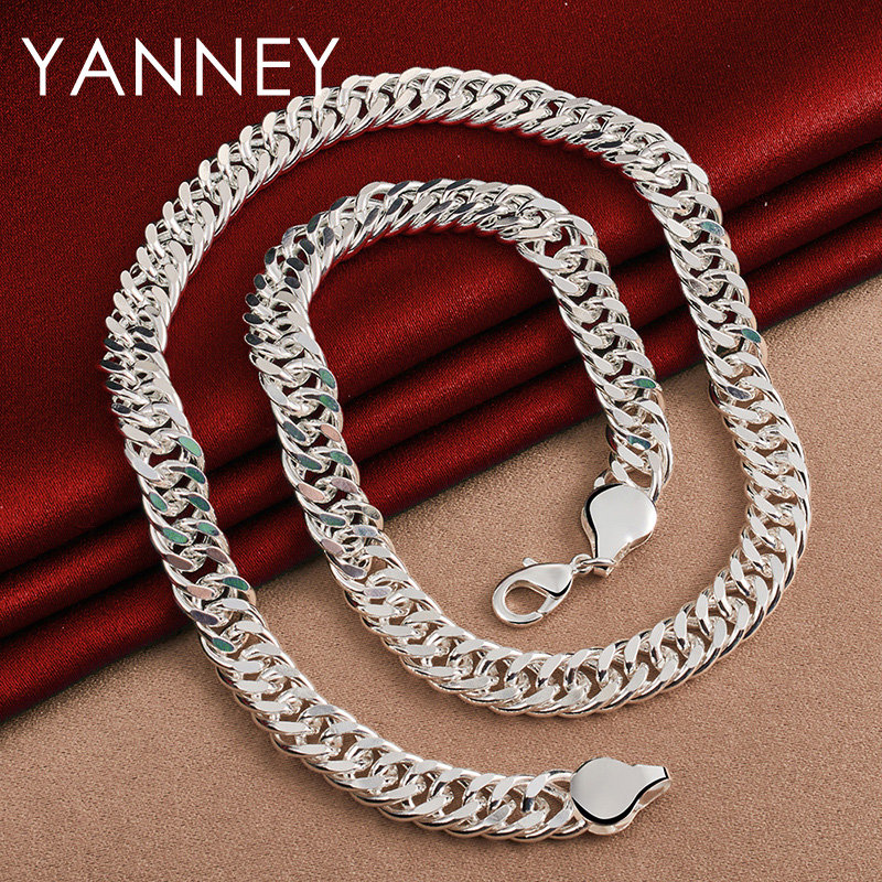 10MM 925 Sterling Silver 20/24 - огляд і ціна Cuban Link Chain 12Mm