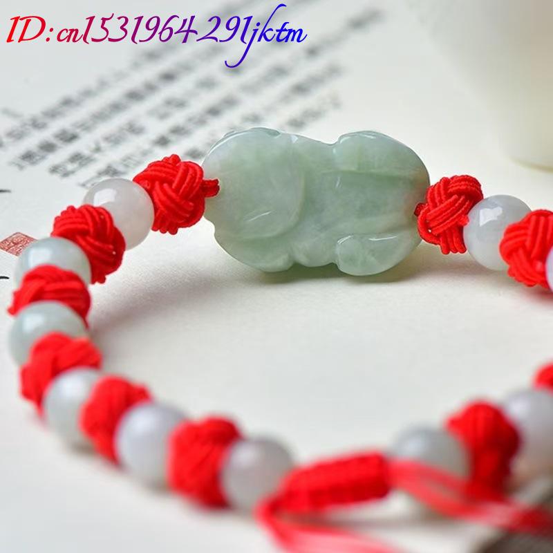 Natural Burmese Jadeite Pixiu  - огляд і ціна Bracelets
